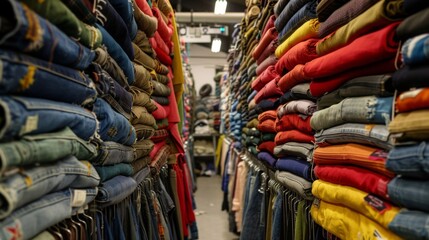 factory that specialises in up-cycling clothing abilities