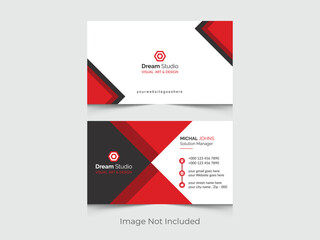 Naklejka na ściany i meble Corporate Business card design template , powerpoint presentation template