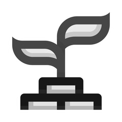 Coins Stack Flat Icon