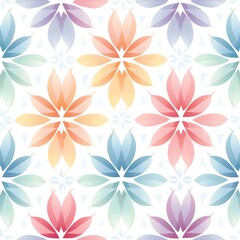 Fototapeta na wymiar Seamless Pattern ,watercolors seamless repeating pattern, white background