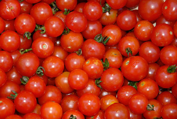 Solanum lycopersicum 'Sweet Baby' , Tomate