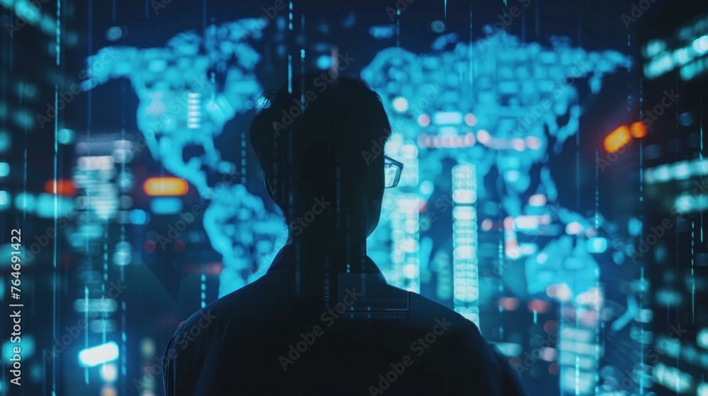 Poster deep learning shaping the future of technology across various fields.