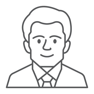 recommend clip art: President line icon, outline style icon for web site or mobile app, election and politics, minister vector icon, simple vector illustration, vector graphics.