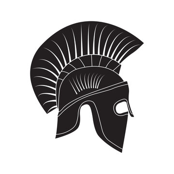 Spartan helmet icon