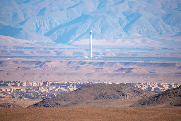 Centrale Solaire Noor 3 in Morocco