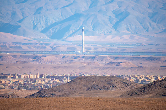 Centrale Solaire Noor 3 in Morocco