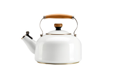 Modern Electric Kettle Isolated on Transparent Background