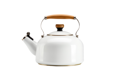 Modern Electric Kettle Isolated on Transparent Background
