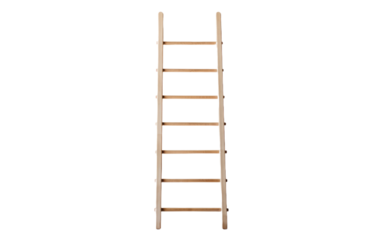 Heavy-Duty Extension Ladder Isolated on Transparent Background