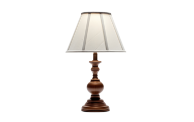 Modern Desk Lamp Isolated on Transparent Background