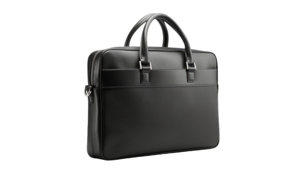 Professional Laptop Bag Isolated on Transparent Background