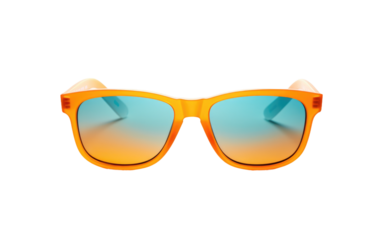 Chic Cat Eye Sunglasses Isolated on Transparent Background