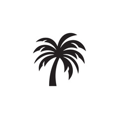 Obraz premium palm tree silhouette