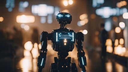 Fototapeta premium Generative AI. decentralized ledger, cryptographic, distribution network, immutable database, transaction data. rising sun. better tomorrow. NFT, science fiction, bots, future technology.