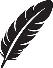 Minimalist Feather Symbol Crafting Minimalist Logo Symbols Feather Vector Graphic Vector Logo Design Excellence