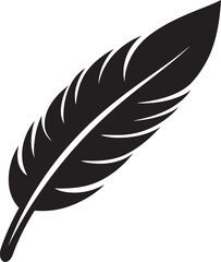 Modern Feather Icon Minimalist Logo Inspiration Elegant Feather Vector Simplistic Logo Concept