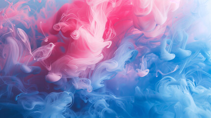 blue and pink liquid wallpaper, multi color liquid abstract background - obrazy, fototapety, plakaty