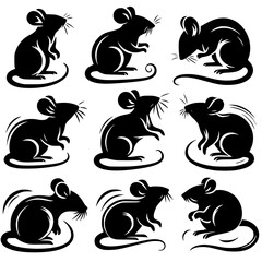Obraz premium set of mouse