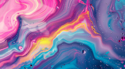 multi color liquid abstract background, colorful liquid wallpaper - obrazy, fototapety, plakaty