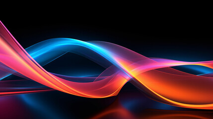 Line glowing motion abstract background