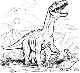 Stegosaurus Splendor Vector Graphics for Dinosaur Coloring Pages Lineart Velociraptor Visions Vector Logo featuring Dynamic Coloring Pages Lineart