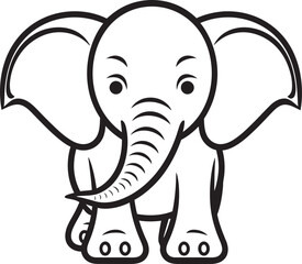 Sublime Serenity Vector Design Conveying the Sublime Serenity of Elephants Spiritual Splendor Vector Graphics Reflecting the Spiritual Splendor of Elephants