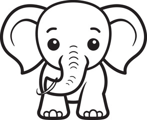 Vibrant Vitality Vector Graphics Vibrantly Capturing the Vitality of Elephants Radiant Regality Vector Logo Radiating the Regal Regality of Elephants