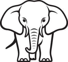 Ethereal Elephants Vector Designs Portraying Elephants Ethereal Nature Adorable Monster Madness Vector Logo and Graphics Collection