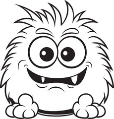 Gleeful Monster Gala Vector Logo and Graphics Compilation Radiant Monster Rhapsody Vector Designs Depicting Emotional Creatures