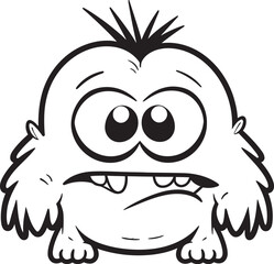 Heartfelt Monster Haven Vector Designs Celebrating Cute Creatures Emotions Joyful Monster Junction Vector Graphics and Iconography Showcase