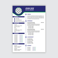 Sleek and Stylish Modern Resume Template, Stand Out from the Crowd?