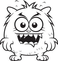 Compassionate Creature Companions Vector Graphics and Icon Collection Joyous Monster Jubilee Vector Designs Celebrating Cute Cartoon Creatures