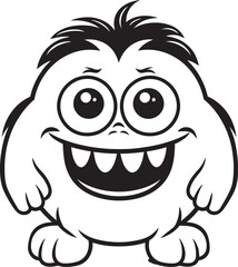 Radiant Monster Revel Vector Designs Reflecting Emotional Monsters Heartfelt Monster Harbor Vector Logo and Design Compilation