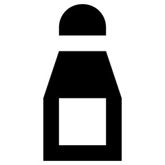 salt shaker icon, simple vector design