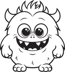 Tender Tidings Cute Monster Vector Graphics and Icon Compilation Gleeful Gatherings Emotional Cartoon Monster Vector Logo and Design Showcase