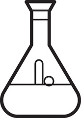 Creative Chemistry Erlenmeyer Flask Vector Graphics and Logo Compilation Flask Frenzy Erlenmeyer Bottle Vector Design and Icon Ensemble