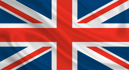 United Kingdom Britain British UK London Country Blue Red White Patriotic Government Nation National Great Union Flag Symbol Illustration Design