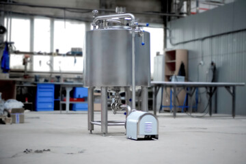 Food equipment autoclave. Stainless steel in food equipment.