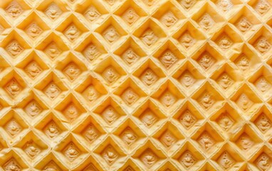 empty golden wafer texture, background for design