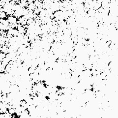Obraz premium Rough, scratch, splatter grunge pattern design brush strokes. Overlay texture. Faded black-white dyed paper texture. Sketch grunge design. Use for poster, cover, banner, mock-up, stickers layout.