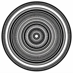 Symmetry in Motion: Dynamic Black Lines Creating a Visual Spectacle.