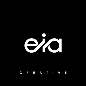 EIA Letter Initial Logo Design Template Vector Illustration	
