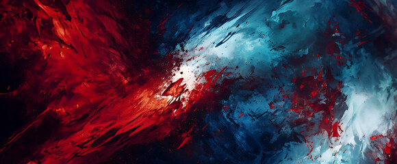 Abstract fire and ice colorful effect background design