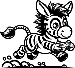 Zoomy Zonkey Cartoon icon 3