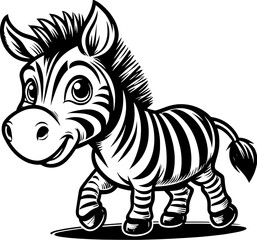 Zippy Zorse Cartoon icon