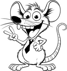 Zany Rat Cartoon icon 11