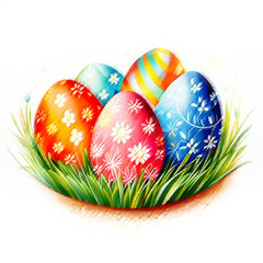easter pastel illustration