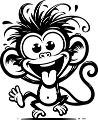 Zany Monkey Cartoon icon 9