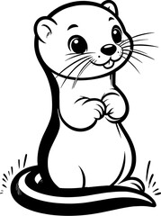 Wobble Weasel Cartoon icon 13