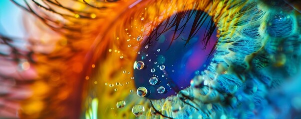 Obraz premium Macro shot capturing the essence of a DSLR lenss zoom capability